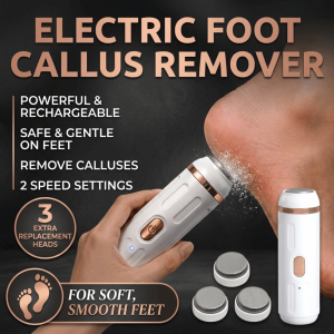 WININ Rechargeable Electric Foot Callus Remover Exfoliation Cordless Dry Skin Remover 2 Gears Electric Foot File Home Care