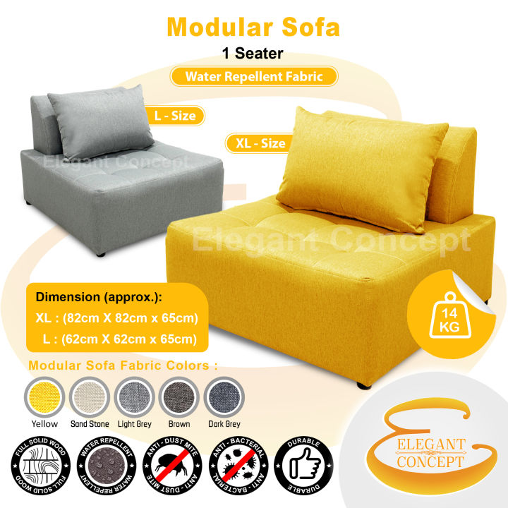 (Free Delivery) Modular Sofa / Tofu Sofa Tatami Design Water