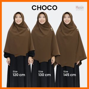 Jilbab Segiempat Kerudung SekoKhakilah / Kerudung Persegi Polos Tebal / Hijab Segiempat Polos by Hijab Hayuri