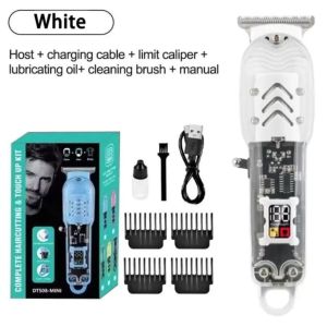 Cordless Electric Hair Clipper Trimmer Razor Set Washable Blade Rechargeable For Mini Shaver