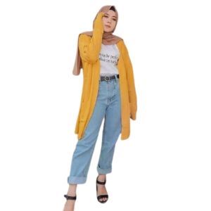Belle Cardigan Rajut Panjang Saku Terbaru / Cardigan Knit Premium / Long Knitwear / Outer Rajut Oversize / Outer Rajut Wanita Kekinian / Outer Rajut Wanita Korean Style / Cardigan Rajut Wanita Terbaru / Cardigan Rajut Murah / Gardigan Rajut Lengan Panjang
