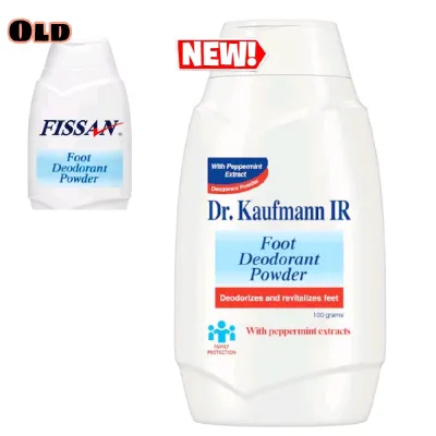 Dr. Kaufmann (Fissan) Prickly Heat Powder | Fissan Foot Deodorant | Soothing Relief | Extra Cool - 50g/100g (SOLD PER PIECE)