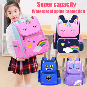 2023 Unicorn Schoolbag Boys And Girls Kids Children Schoolbags Kindergarten Primary School Bag