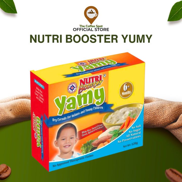 KAPE DE MANILA NUTRI BOOSTER YAMY 120g BABY PORRIDGE