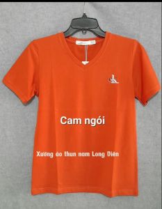 [XẢ LỖ KÉO VỐN] Áo Thun nam Cổ tim chữ V Chất liệu vải cotton co giãn 4 chiều