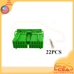 1 PCS 22 PIN HONDA CIVIC CHASSIS C131 SOCKET CONNECTOR 22pin