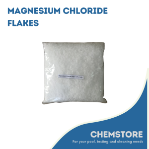 1kg/pack - Magnesium Chloride Flakes MgCl₂ - Bath Salt Water Treatment Dust Control Netherlands Israel - CHEMSTORE