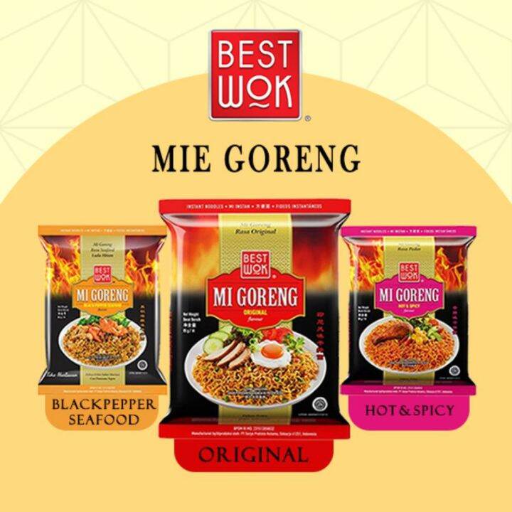 BEST WOK Mie Instan Goreng All Varian Lazada Indonesia