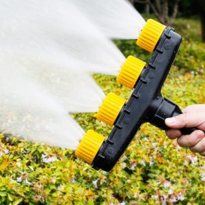 Rotating Garden Lawn Sprinkler Multi-Hole Sprinkler Heads Hose Spray Sprinkler Watering Vegetables