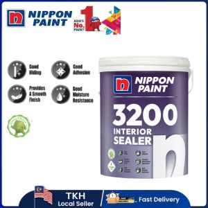 Nippon Paint 3200 Interior Wall Sealer 5L Nippon Water Based 3200 Wall Sealer Interior