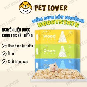 Mùn cưa lót chuồng cho hamster hãng Bucatstate mùn cưa cho hamster không bụi