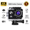 O.SHINE D800R 4K Ultra HD Action Sports Camera  WiFi Waterproof Body Camera Outdoor Dash Camcorder. 