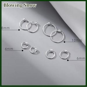 Blowing ต่างหูแบบห่วงแบบเรียบง่ายสำหรับผู้หญิงต่างหูแบบห่วงขนาดเล็กที่เกี่ยวหูแบบเรียบง่ายเรียบง่ายต่างหูแบบห่วงสำหรับหูของผู้หญิง