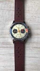 Sugess Watch of Men Chronograph Mechanical Wristwatches Tianjin ST19 Swanneck Movement Pilot Mens Watch Sapphire Crystal Gift V2