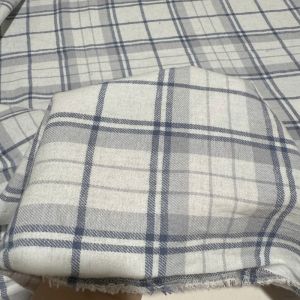 1 Mét Vải Cotton Caro Xám / Hồng Khổ 1m45 Hàng Công Ty (CÓ ẢNH THẬT MẪU HÃNG MẶC)