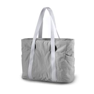 GUTUN Solid Color Yoga Mat Bag with Yoga Mat Buckle Nylon Gym Fitness Tote Bag Fashion Multi Pocket Travel Handbag Women