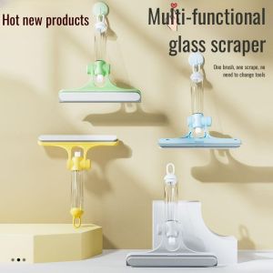 Glass cleaning artifact household window cleaning water wiper cleaning special bathroom double-sided window cleaning tool cleaning