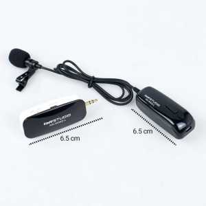 COD TaffSTUDIO Microphone Youtuber Vlog Jepit  UHF Wireless Lavalier Microphone Podcast Interview / Microfon Vocal / Microphone Clip On Suara Jernih