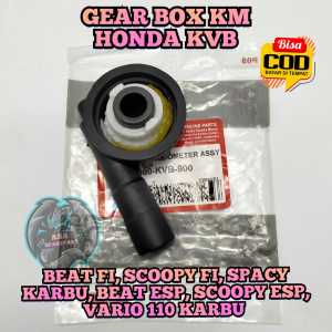 GEARBOX set KM KVB ASLI ORIGINAL Motor HONDA BEAT FI injeksi beat esp stater halus beat pop esp scoopy fi scopy esp spacy karbu vario 110 fi Gearbox KM Speedometer Girbox Girbok Speedo spido spedo meter Gearbok Gir Gear Bok KM Ger ori ahm