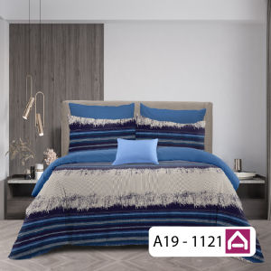 SUKAME Giudecca King Comforter Set [620 Thread Count] / [5 IN 1] Cadar Dan Selimut Tilam Getah Bedsheet Set (Super Single / Queen / King)