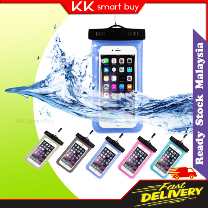 Waterproof Case phone Pouch Mobile Handphone Fon Dry Bag Touch