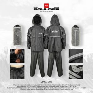 Jas Hujan Pria Boulder Arei Outdoorgear