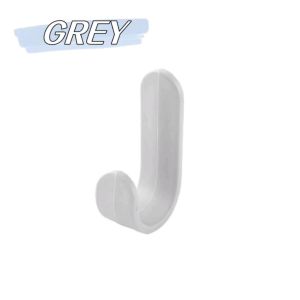 J Shape Wall Hook 🪝 J型挂钩 Penyangkut Dinding Bentuk J Cangkuk Plastik Pelbagai Guna Tanpa Paku Multifunction Plastic Hanging Hook Seamless Punch-Free