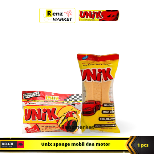 Spons Unix Unix Spons Cuci Mobil dan motor serbaguna Lebih lembut awet | Lazada ...
