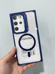 Casing Case Hardcase Magsafe 2in1 Metal Lens Holder Samsung S25 Ultra / Samsung S25+ Plus / Samsung S24 FE / Samsung S24 Ultra / Samsung S24+ / S26 Ultra / S26 Edge Case Pelindung Hp Case Magsafe