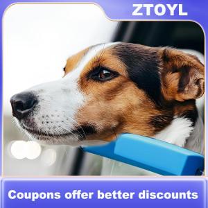 【ZTOYL】 Foam Dog Car Window Cushion Soft Chin Rest For Comfortable Car Rides 25cm 9.84in LongBlue