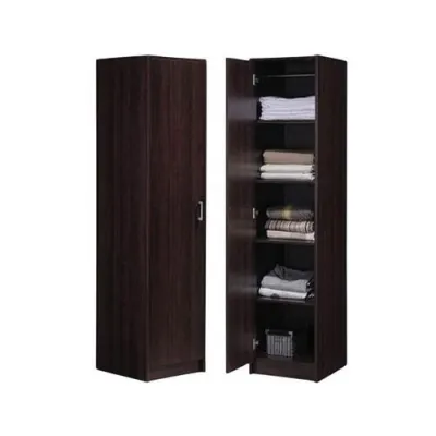 [ASTAR] DANNY SINGLE DOOR WARDROBE CABINET WALNUT WHITEWASH CHERRY 2TONE (NEW!)