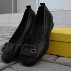 New!!! Sepatu Wedges Wanita Import Vanessa Rose Import W2379 Sepatu Kerja Wanita Kulit Wedges Wanita Kekinian (+Box) Import
