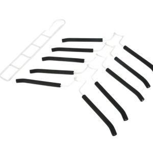 DGTHE หลายชั้นได้ ที่แขวนเสื้อผ้า ถอดออกได้ ประหยัดพื้นที่ สนับสนุนเสื้อผ้า ทนทานต่อการใช้งาน โลหะสำหรับตกแต่ง ที่แขวนวิเศษ บ้านในบ้าน