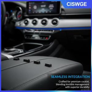 CISWGE Tự dính xe dây Clip Mini phổ Cáp chủ cố định cho bàn nhà văn phòng sắp xếp