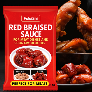 Red Pork Sauce Quality Raw Materials Pork Seasoning Rich in Flavor 0 Fat Various Flavors Refreshing