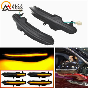 Carrie8 Pair LED Dynamic Turn Signal Light Lamp Rear Side Wing Mirror Sequential Indicator For Lincoln Corsair Nautilus 2019 2020 2021 3G6I1N
