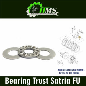 Bearing Trust Satria FU - Bering Thrust Klaher Matahari Stut Kopling Suzuki Satria FU Karbu