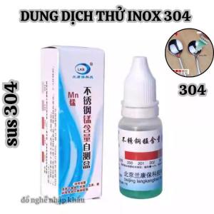 Dung Dịch Thử Inox 304 Hàng Nội Địa Trung Cao Cấp-LỌ 12ML