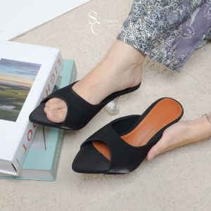 SEPASANG COLLECTION Kaila Heels Wisuda Sendal Pesta Wanita Hak 7 Cm