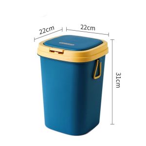 GBS Kotak Sampah Multifungsi - Wastebin Dapur/Kamar Keranjang Serbaguna Warna Netral