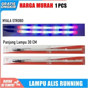 Lampu Running Alis Led Flexibel 30cm Nyala Flash RGB Alis Kolong