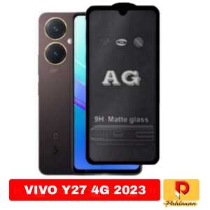 TEMPERED GLASS MATTE ANTI MINYAK FOR VIVO Y27 4G 2023 / VIVO Y27 5G 2023 / VIVO Y16 9H MATTE GLASS