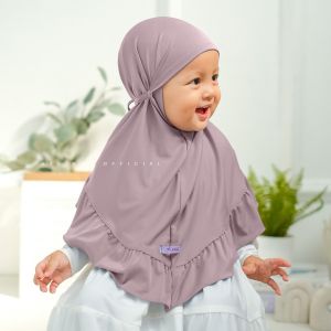 Hijab Anak Qinara Non Pet Kerudung Jersey Geblus Instan Premium