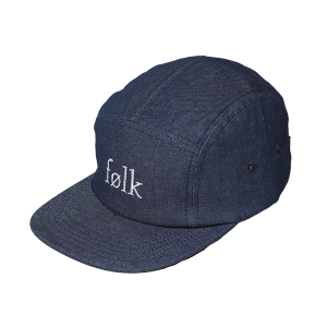 WHSTL. 5 Panel Hat Folking - Navy blue