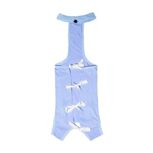 QEFEE Adjustable Dog Postoperative Clothes with Straps Vest Anti-licking Pet Clothes Soft Stretch Fabric Dog Surgery Clothes Pet