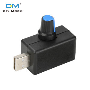 โมดูลปรับความเร็วได้หลายระดับ DC 4-12V 5W USB เครื่องควบคุมความเร็วพัดลมขนาดเล็กควบคุมการไหลของอากาศเงียบ