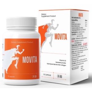 ✅ ส่งฟรี!!! ✅ Movita ผลิตภัณฑ์เสริมอาหาร กระดูก 1 กล่องมี 15 แคปซูน