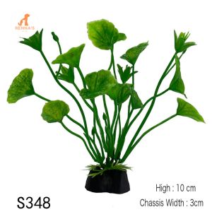 Rennas Aquarium Decor Fish Tank Decor Plastic Fake Flower Fish Decor Seaweed Betta Fish Accessories