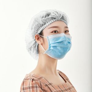 100 chiếc mũ trùm đầu y tế nón con sâu đội đầu dùng cho y tế SpaMũ đầu bếp mũ làm việc mũ chống bụi-HAUSE