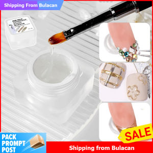 [Ready Stock+COD] Monja 8g Clear Semi Solid Nail Magic Mirror Powder Molding Glue Can Be Used with Mirror Powder Soak Off UV LED DIY Manicure Tool